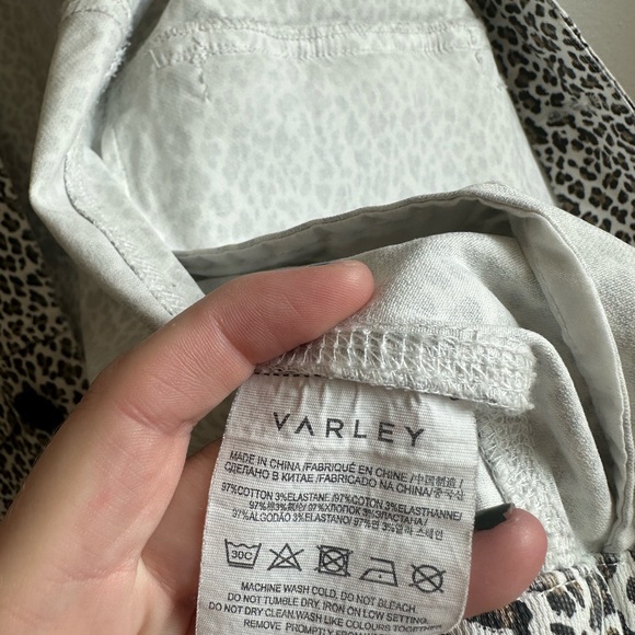 Varley Oversized Cheetah Chore Jacket - Picture 6 of 9